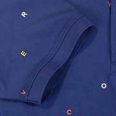Áo Polo Nam Chất Liệu Cotton Usa Họa Tiết In Toàn Thân Types Overco - O2E2