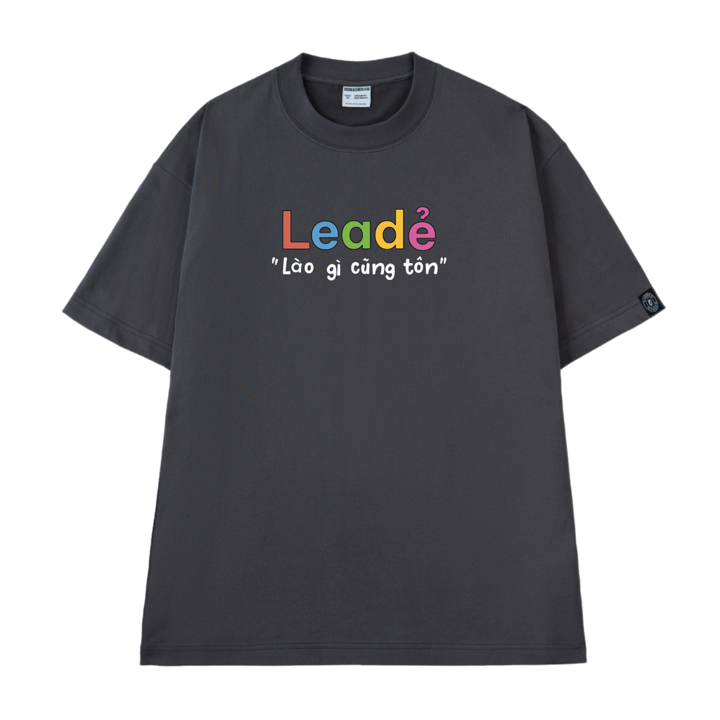 Áo Thun Cotton Unisex Leader Lào Gì Cũng Tôn Overco - O1A120