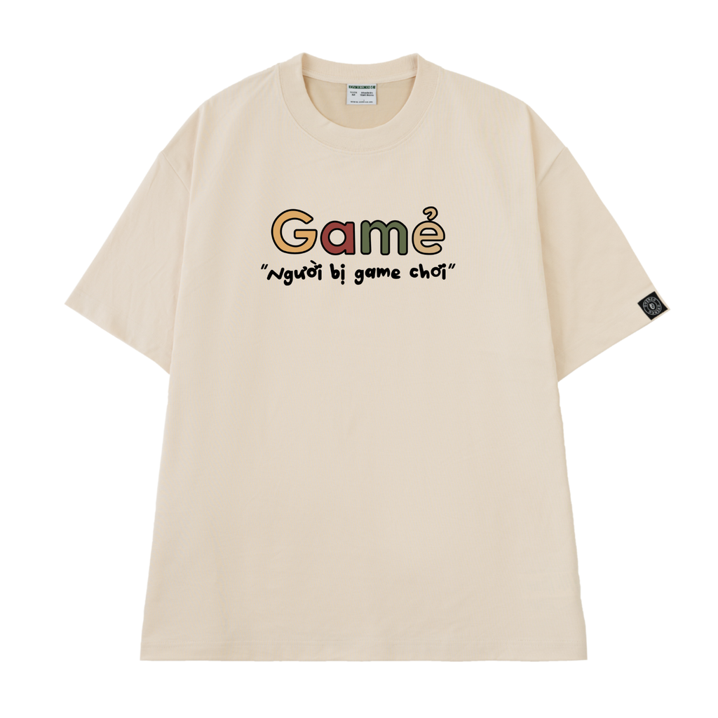 Áo Thun Cotton Unisex Người Bị Game Chơi - O1A130