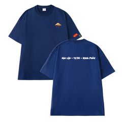 Áo Thun Unisex In Nón Lá Độc Lập Tự Do Hạnh Phúc Cotton Overco - O1A122
