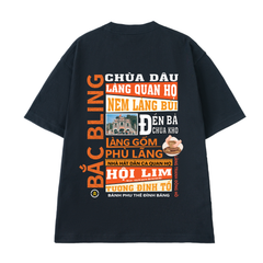Áo Thun Unisex Overco Bắc Ninh, Bắc Bling - O1A121