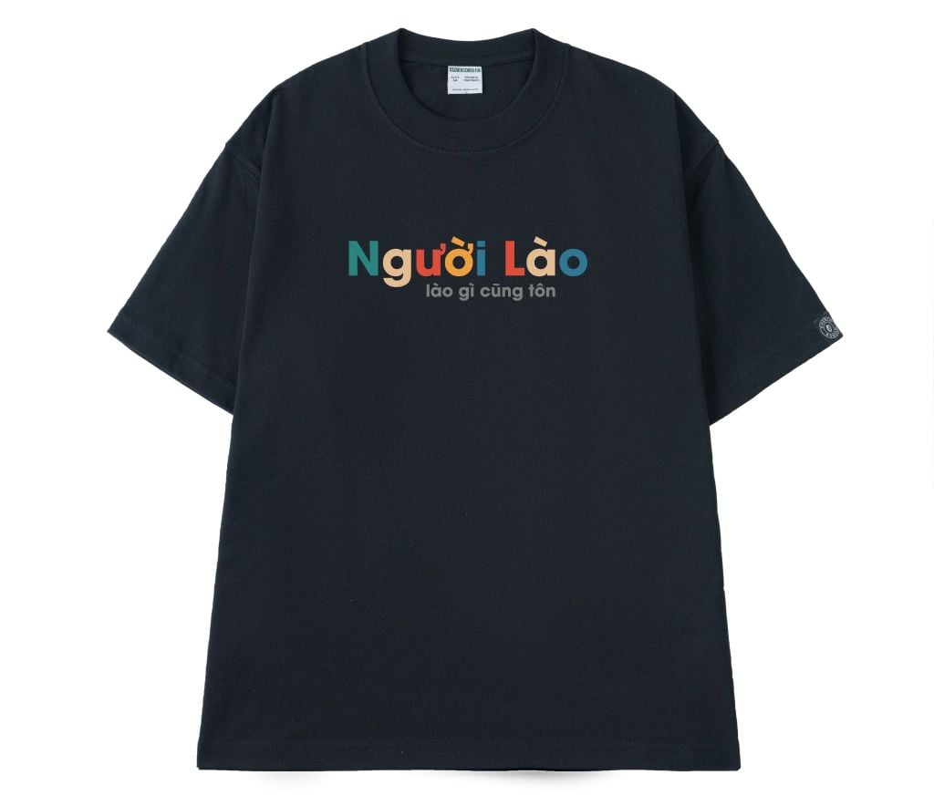 Áo Thun Cotton Unisex Người Lào 