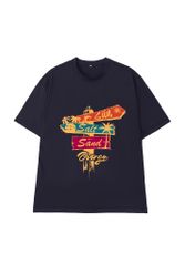 Áo T-shirt Vải Thun Lạnh Unisex Road To Chill Overco - O1H3