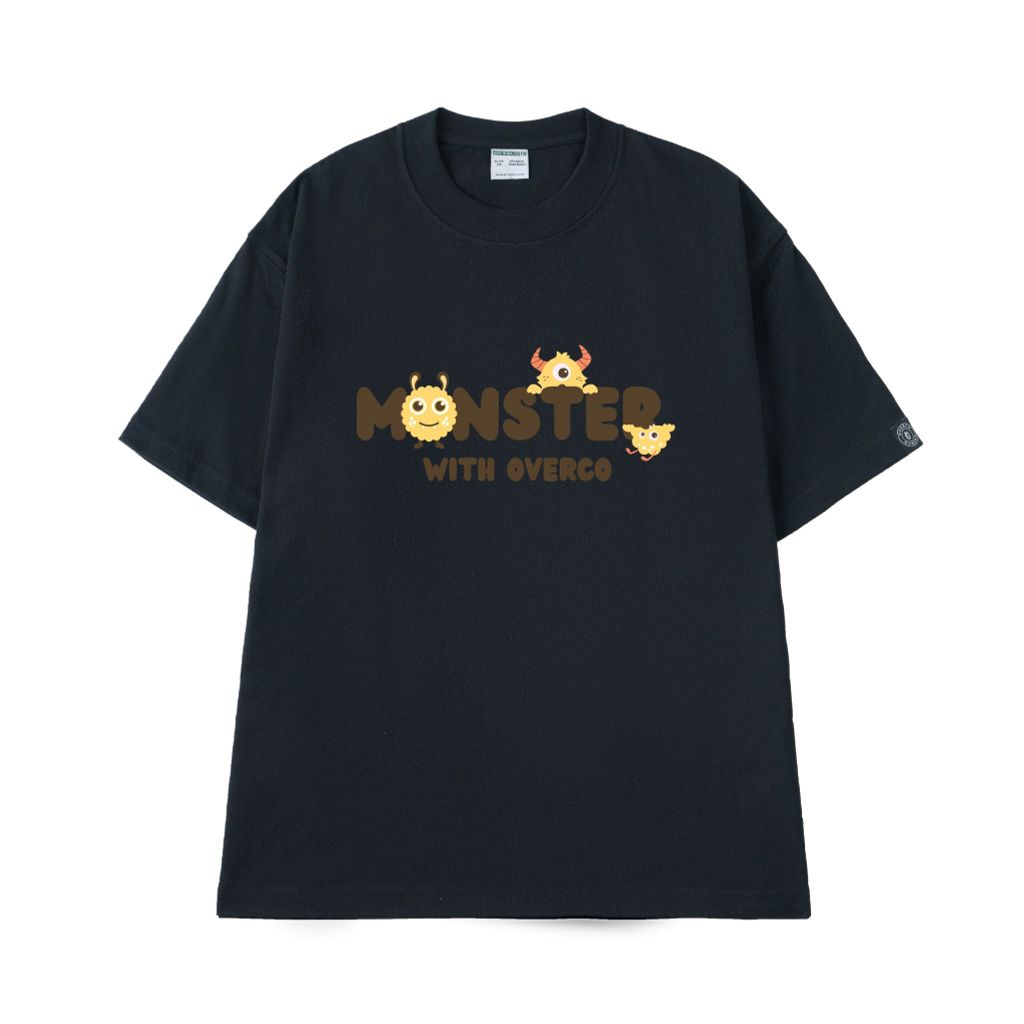 Áo Thun Cotton Unisex Monster Overco- O1A165