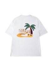 Áo T-shirt Vải Thun Lạnh Unisex Coconut Overco - O1H9
