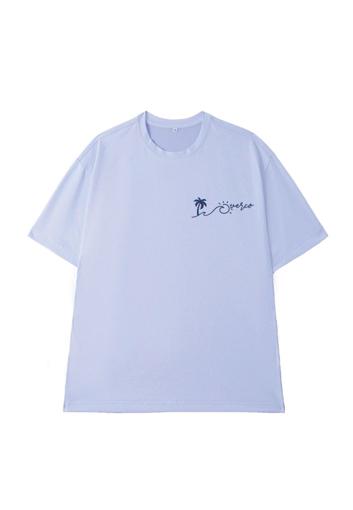 Áo T-shirt Vải Thun Lạnh Unisex Sunover Overco  - O1H7