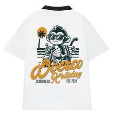 Áo Polo Cotton Nam Nữ Holiday Overco - O2A5