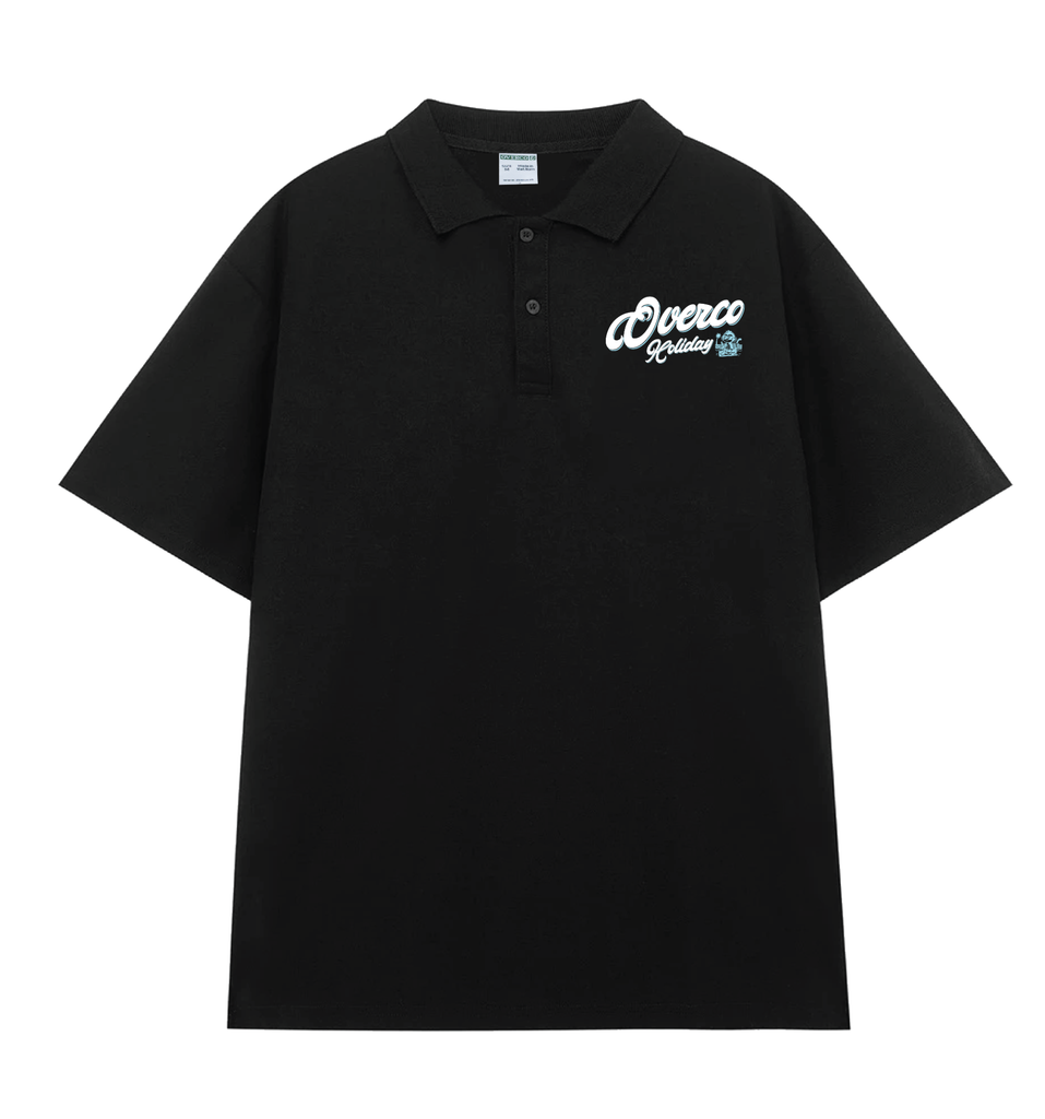 Áo Polo Cotton Nam Nữ Holiday Overco - O2A5