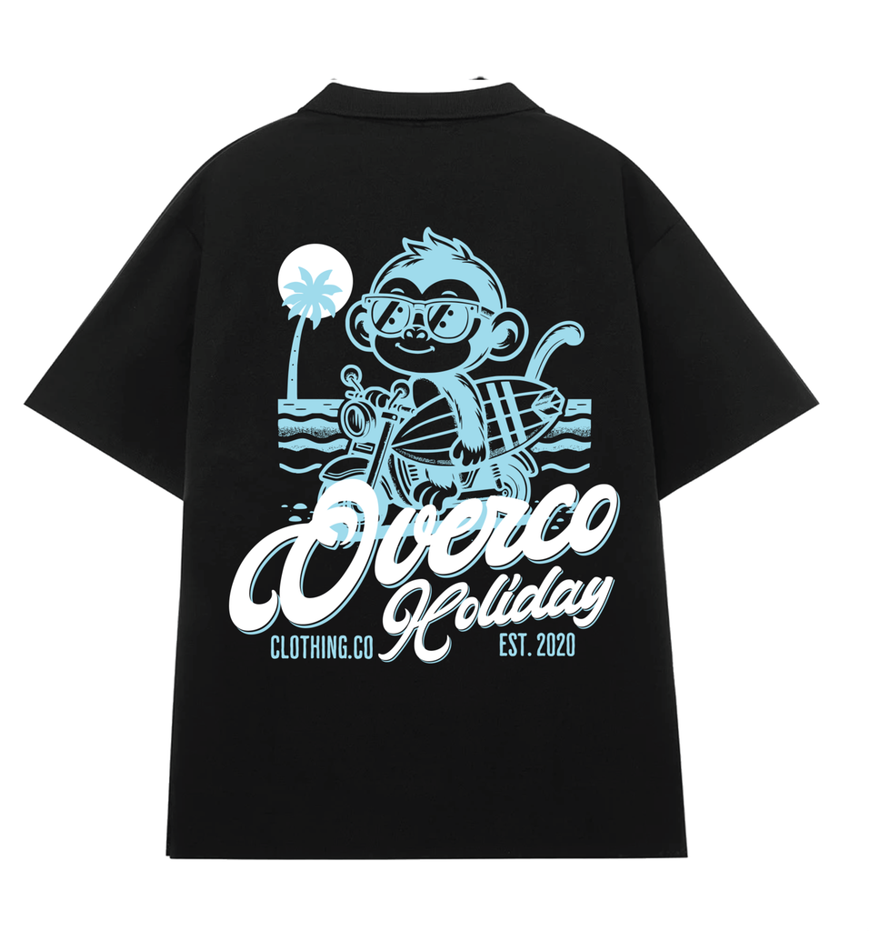 Áo Polo Cotton Nam Nữ Holiday Overco - O2A5