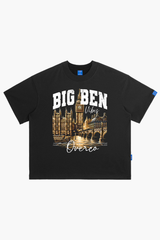 Áo Thun Unisex Big Ben, Form Boxy - O6A21