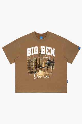 Áo Thun Unisex Big Ben, Form Boxy - O6A21