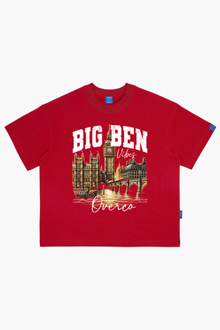 Áo Thun Unisex Big Ben, Form Boxy - O6A21