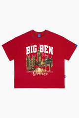 Áo Thun Unisex Big Ben, Form Boxy - O6A21