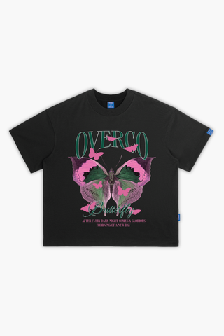 Áo Thun Boxy Unisex Butterfly Overco- O6A25