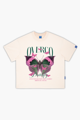 Áo Thun Boxy Unisex Butterfly Overco- O6A25