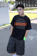 Áo Thun Boxy Unisex Chase Your Dreams - O6A29