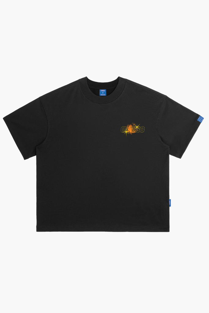 Áo Thun Boxy Unisex Cosmic Reaction Cotton - O6A3