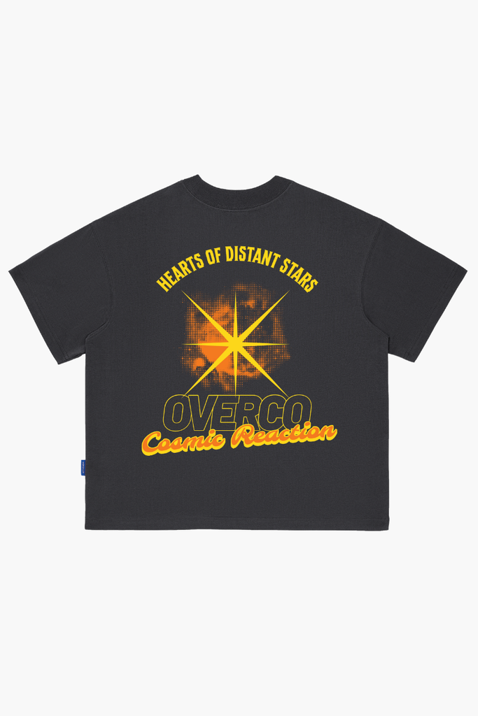 Áo Thun Boxy Unisex Cosmic Reaction Cotton - O6A3