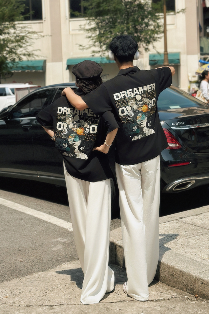 Áo Polo Cotton Nam Nữ Dreamer Overco - O2A4