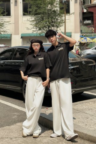 Áo Polo Cotton Nam Nữ Dreamer Overco - O2A4