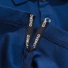 Áo Polo Nam Chất Liệu Cotton Usa Phối Sọc Vai Strips Overco - O2E8