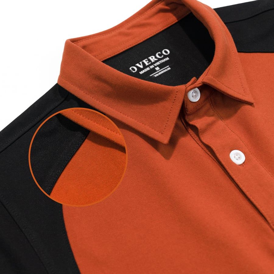 Áo Polo Nam Chất Liệu Cotton Usa Phối Màu Mix Overco - O2E7