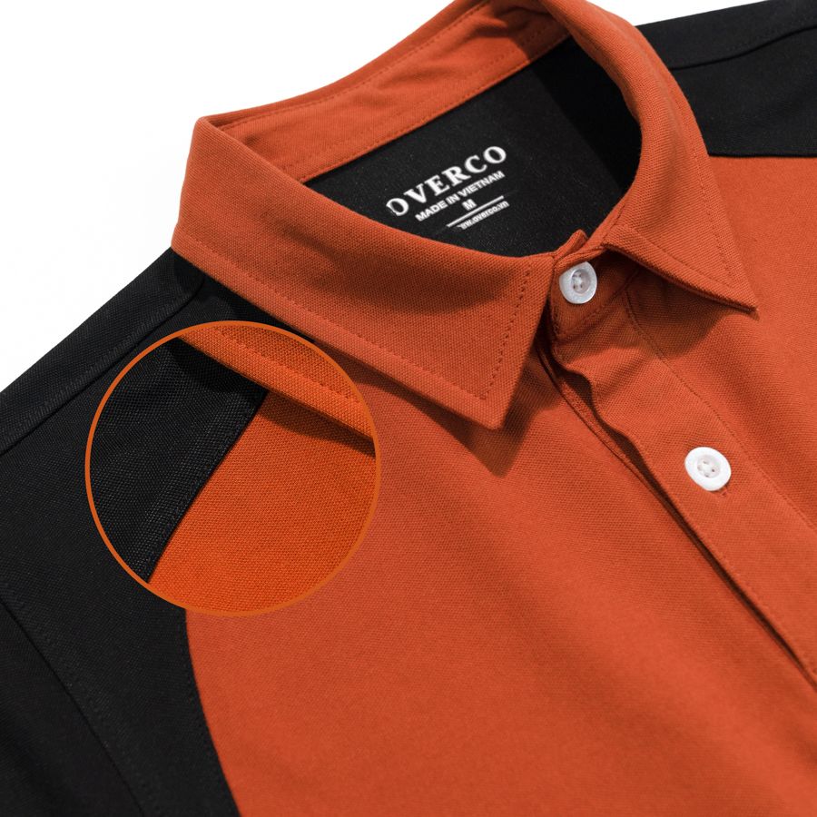 Áo Polo Nam Chất Liệu Cotton Usa Phối Màu Mix Overco - O2E7