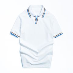 Áo Polo Nam Chất Liệu Cotton Usa Phối Cổ Áo Chữ V Overco - O1E6