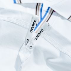 Áo Polo Nam Chất Liệu Cotton Usa Phối Cổ Áo Chữ V Overco - O1E6