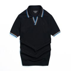 Áo Polo Nam Chất Liệu Cotton Usa Phối Cổ Áo Chữ V Overco - O1E6