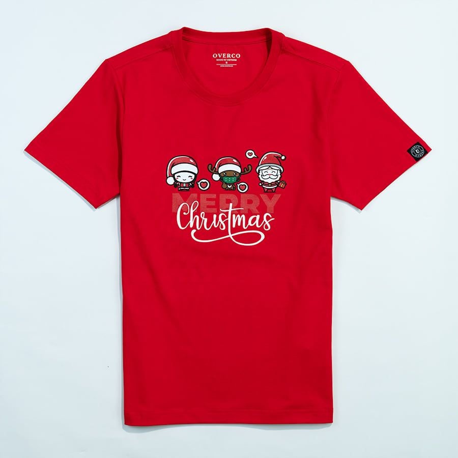 Áo thun unisex Noel, Cotton - OVERCO