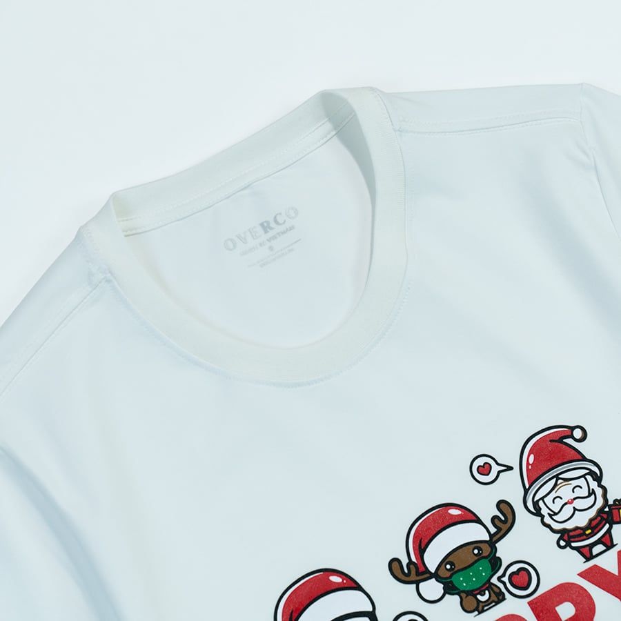 Áo thun unisex Noel, Cotton - OVERCO