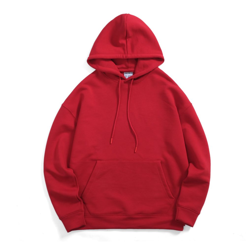 Áo Hoodie Vải Nỉ Basic 5 Màu Overco - OF1