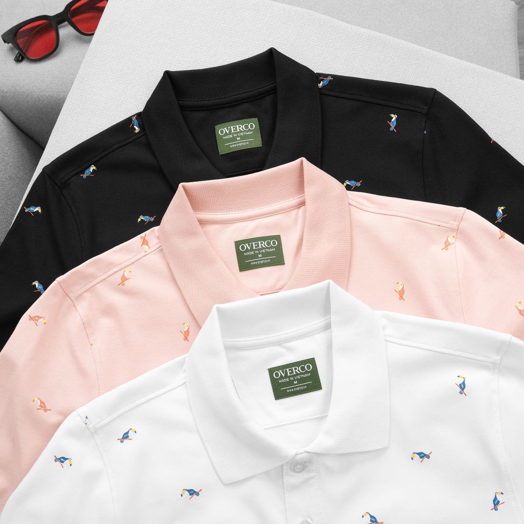 Áo Polo Nam Chất Liệu Cotton Usa Pats Overco - O2E3