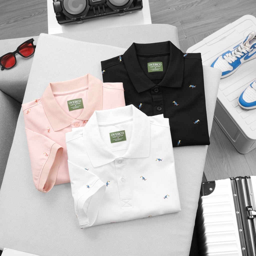 Áo Polo Nam Chất Liệu Cotton Usa Pats Overco - O2E3