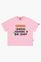 Áo Thun Boxy Unisex Finding Answers Cotton - O6A4