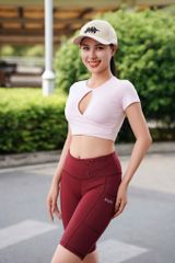 Áo Bra Thể Thao Nữ Croptop Basic OVERCO - BRW005