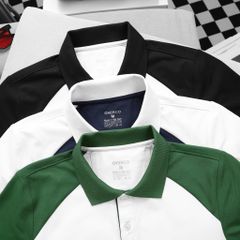 Áo Polo Nam Chất Liệu Cotton Usa Phối Tay In Sọc Skyl Overco - O2E5