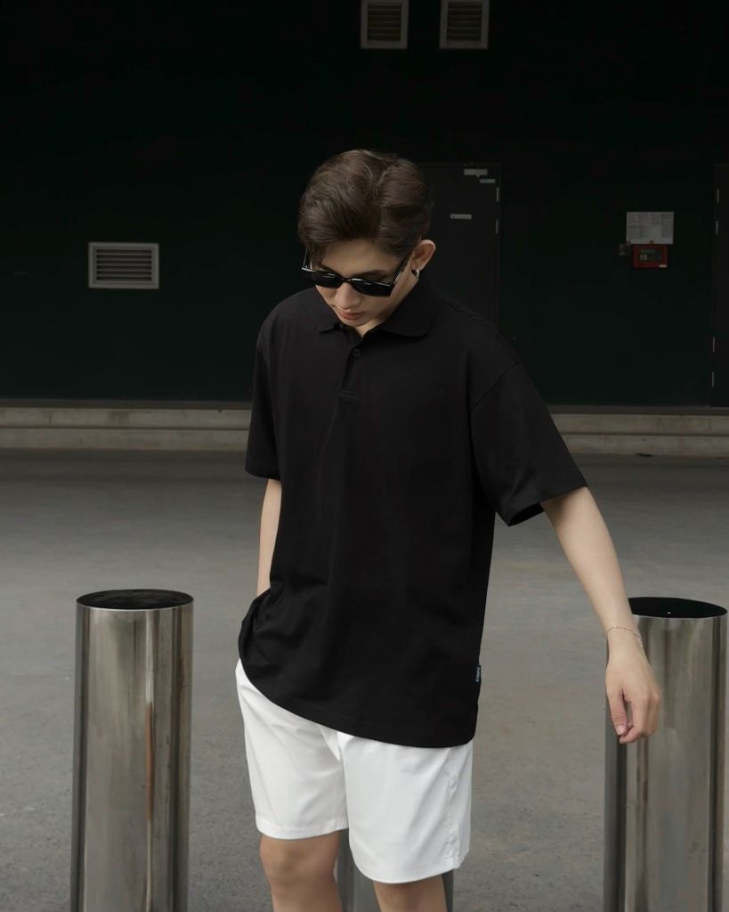 Áo Polo Unisex Trơn Basic Cotton Overco - O2A1