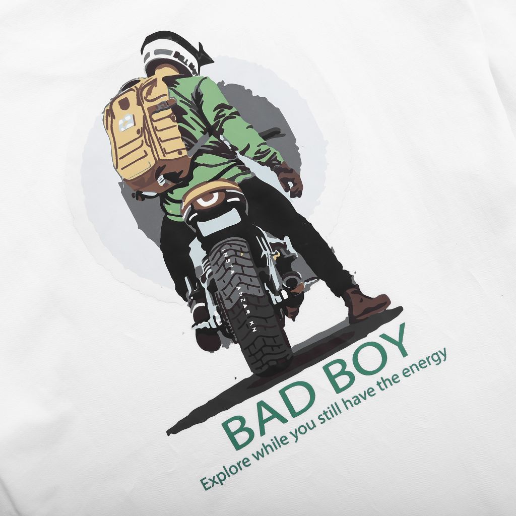 Áo Thun Unisex Bad Boy, Cotton - O1A8