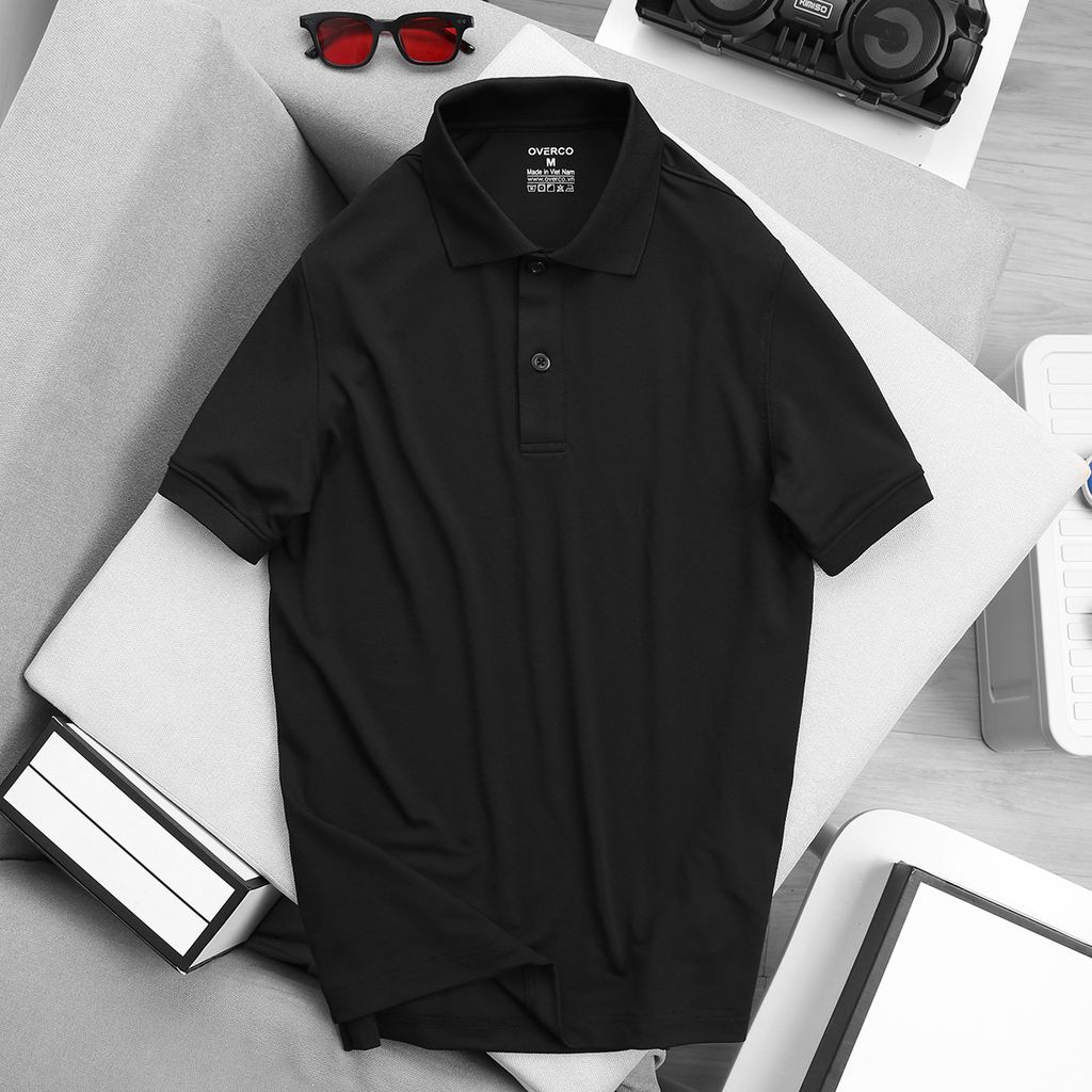 Áo Polo Basic Cá Sấu Gai 7 Màu  Overco - OV PPL245