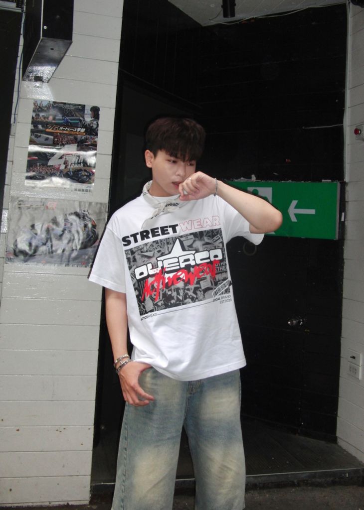 Áo Thun Unisex Streetwear, Cotton - O1A35