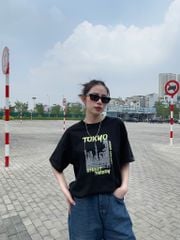Áo Thun Unisex Tokyo, Cotton - O1A26