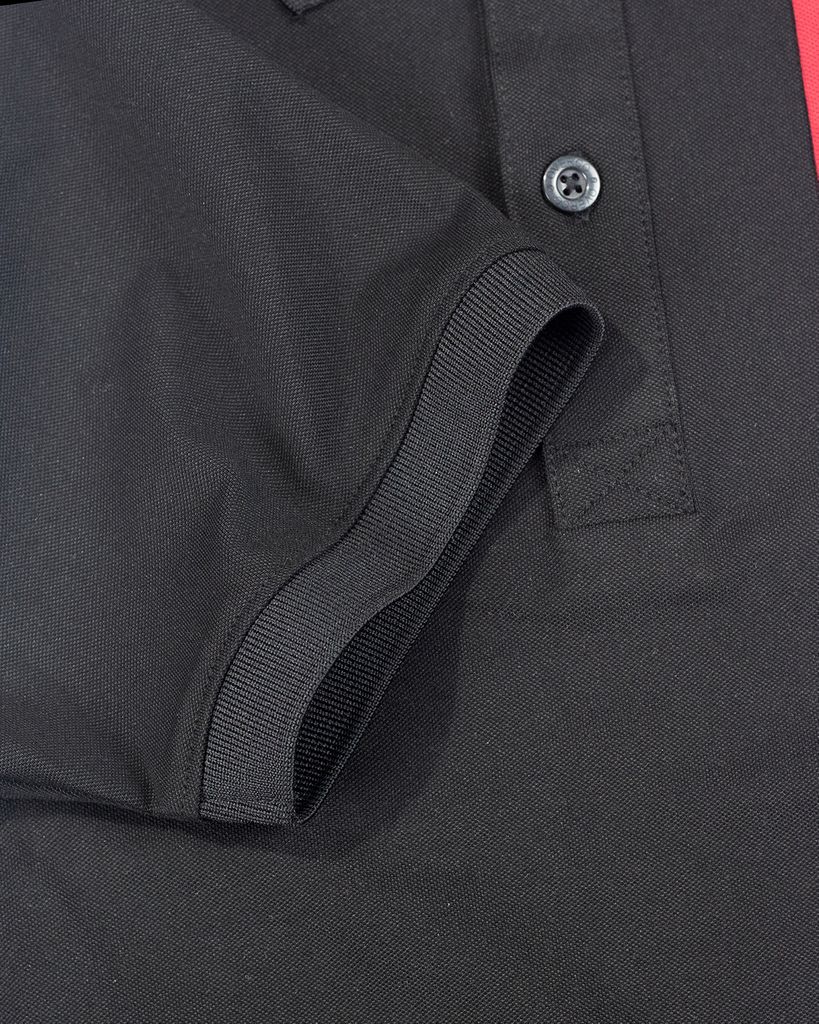 Áo Polo Nam Chất Liệu Cotton Usa Phối Sọc Firs Overco - O2E10