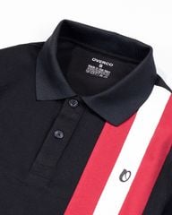 Áo Polo Nam Chất Liệu Cotton Usa Phối Sọc Firs Overco - O2E10