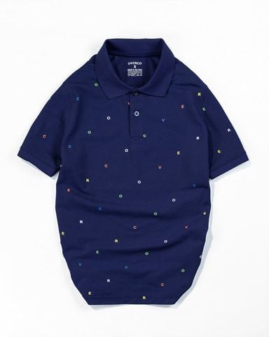 Áo Polo Nam Chất Liệu Cotton Usa Họa Tiết In Toàn Thân Types Overco - O2E2