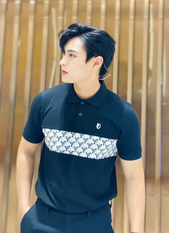 Áo Polo Nam Chất Liệu Cotton Usa Họa Tiết In Ngực Carol Overco - O2E9