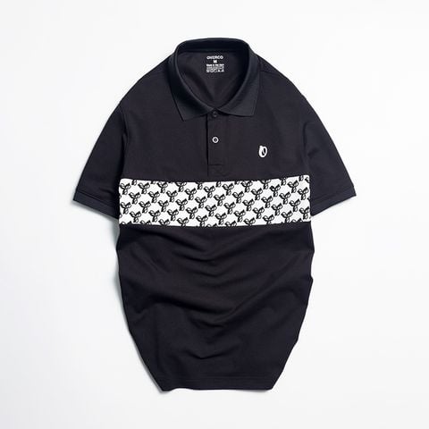 Áo Polo Nam Chất Liệu Cotton Usa Họa Tiết In Ngực Carol Overco - O2E9