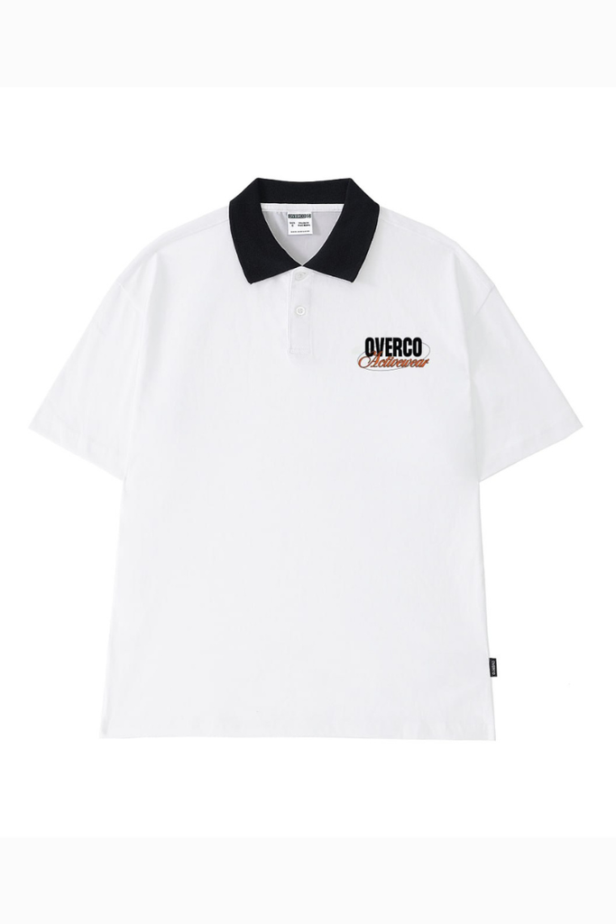 Áo Polo Cotton Unisex In Coffee Overco - O2A12
