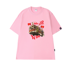 Áo T-shirt Cotton Unisex Chuyến Xe Độc Lập Tự Do Ver 2 - O1A160